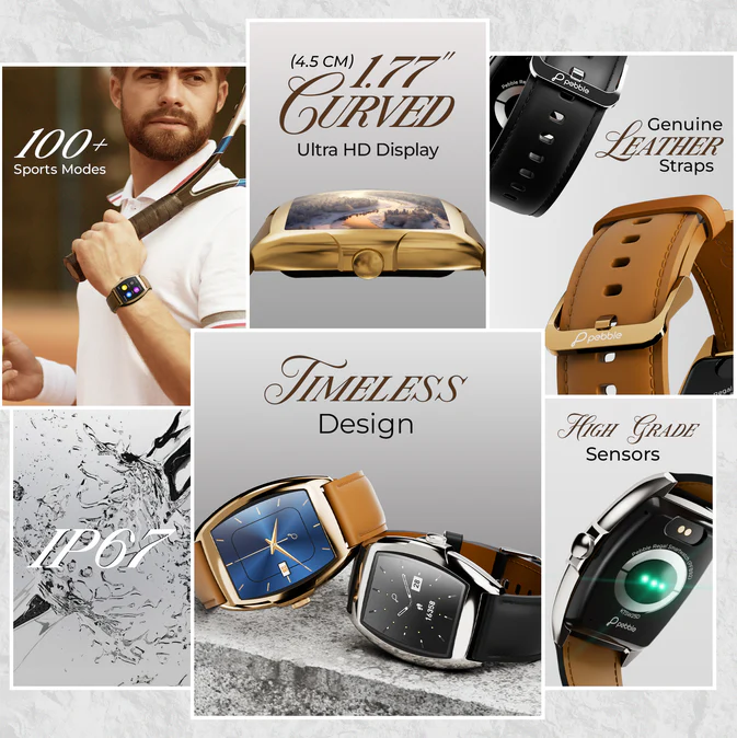 Pebble Regal Luxury Smartwatch