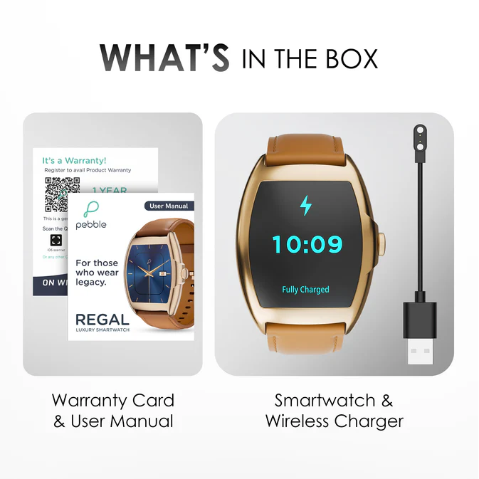 Pebble Regal Luxury Smartwatch